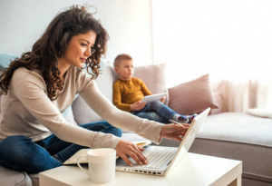 Multitasking Mom