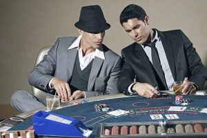 playing poker